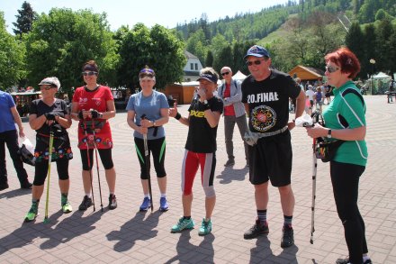 Instruktorzy Majowego Marszu Nordic Walking